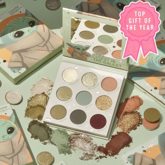 Colourpop The Child Baby Yoda Eyeshadow Palette - Picture 2 of 7
